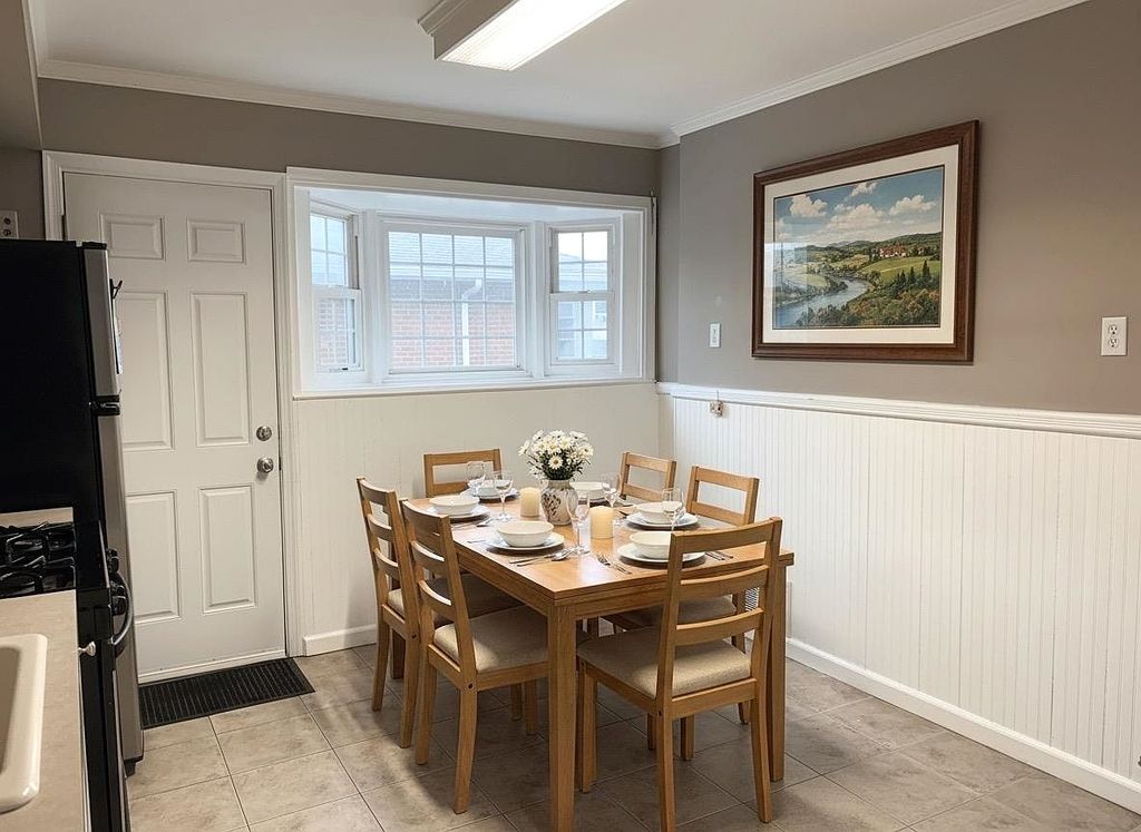 Spacious family home with kitchen and living area