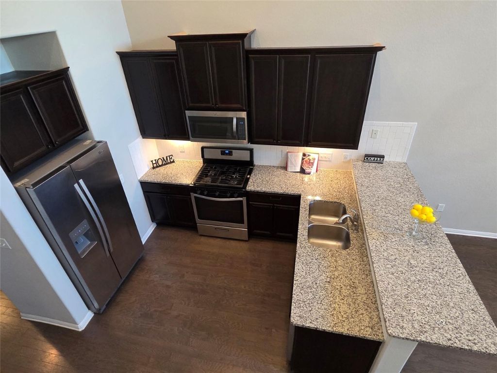 Spacious family home with kitchen and living area
