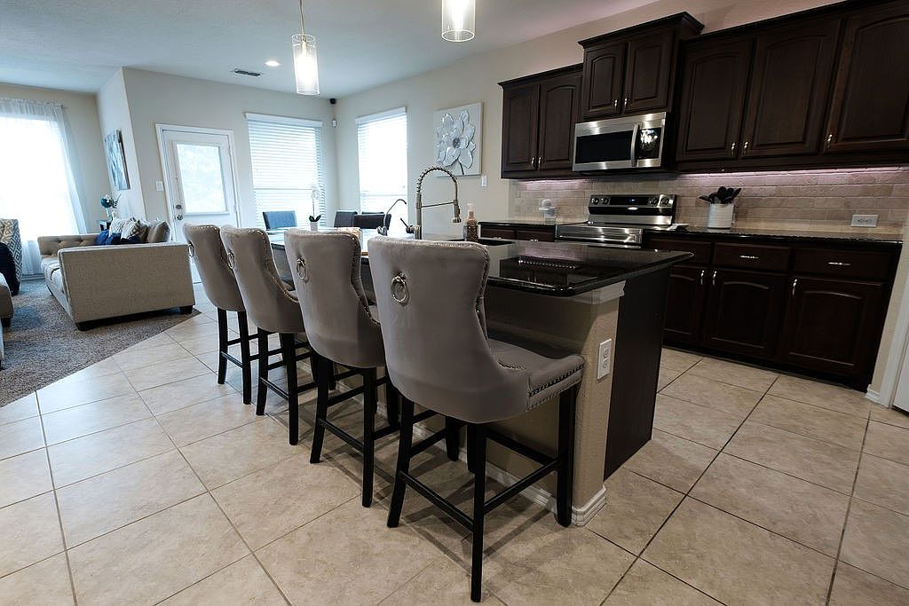 Home with bright interiors and well-maintained exterior