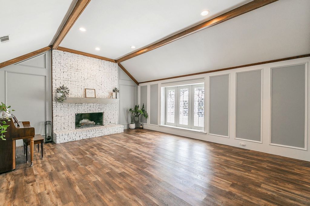 Home with bright interiors and well-maintained exterior