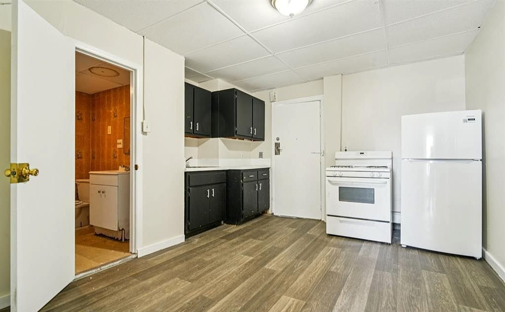 Spacious family home with kitchen and living area