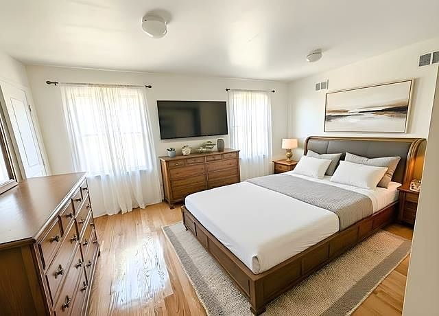 Spacious family home with kitchen and living area