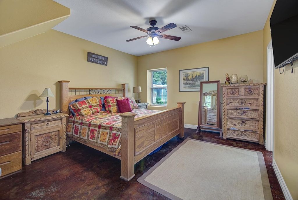 Home with bright interiors and well-maintained exterior
