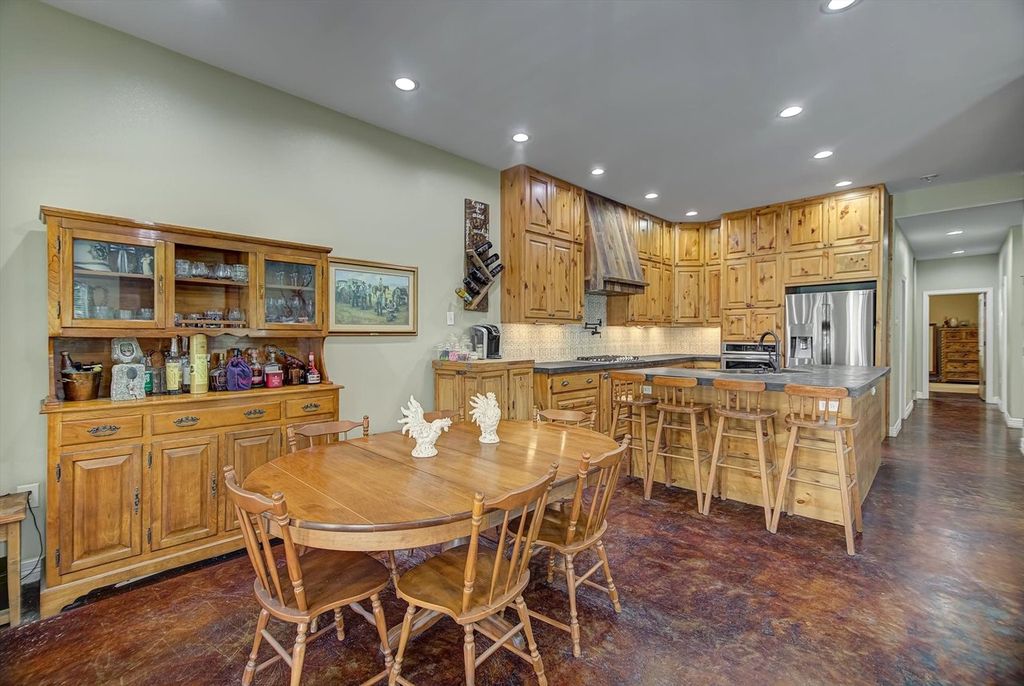 Spacious family home with kitchen and living area