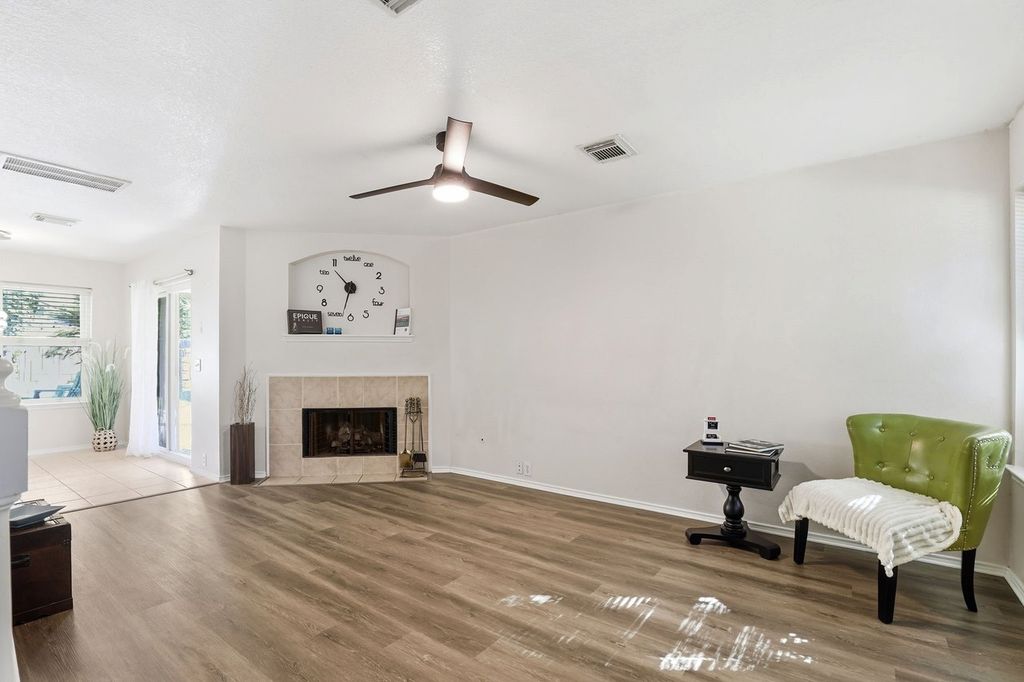 Home with bright interiors and well-maintained exterior