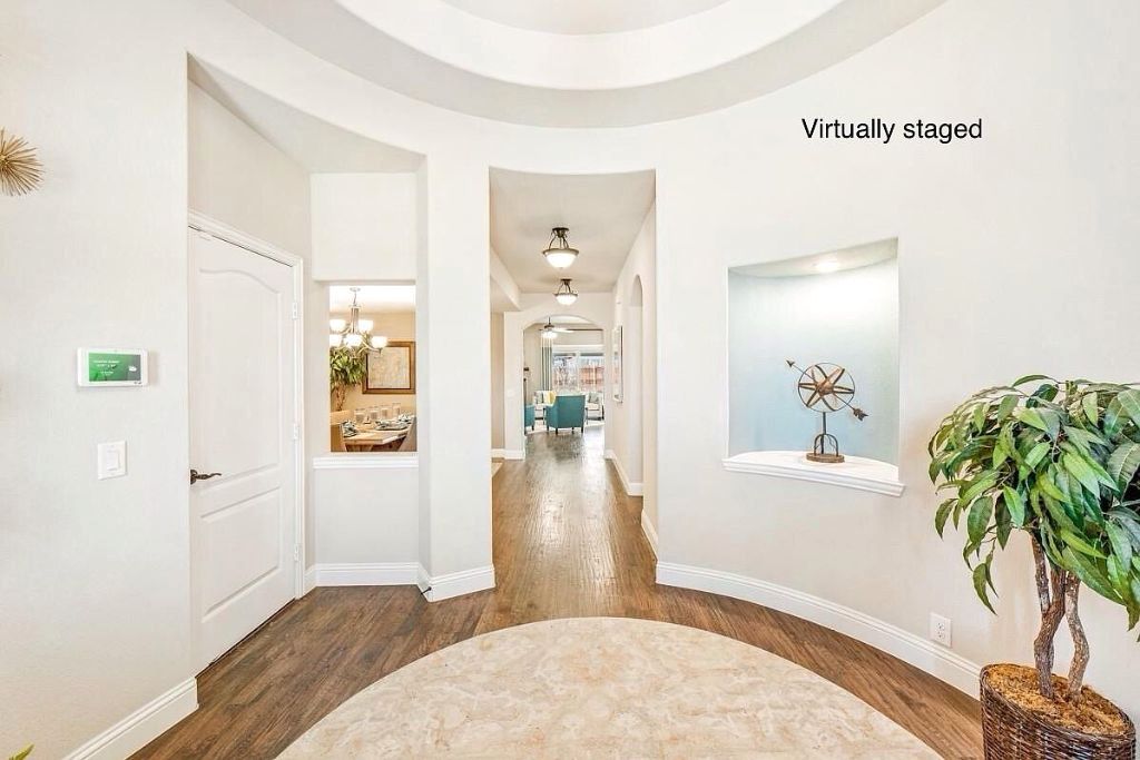 Spacious family home with kitchen and living area