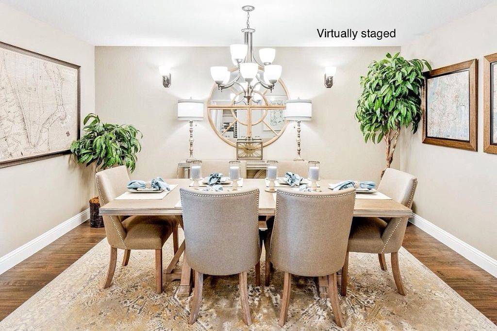 Home with bright interiors and well-maintained exterior