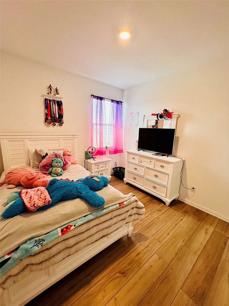 Spacious family home with kitchen and living area