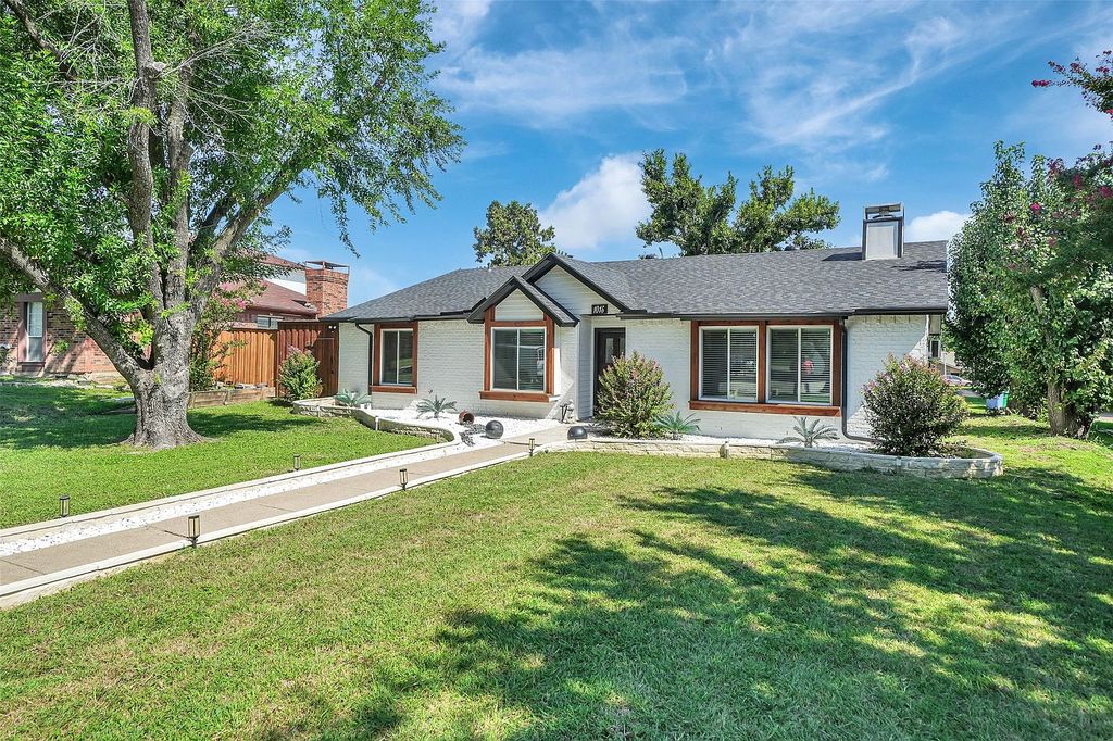 Spacious family home with kitchen and living area