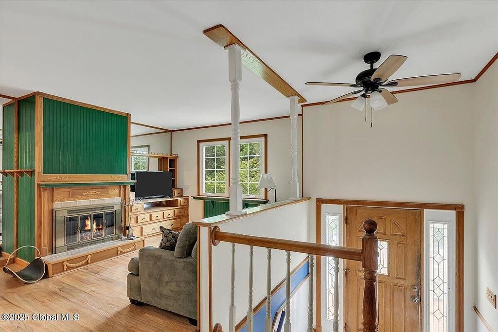 Home with bright interiors and well-maintained exterior