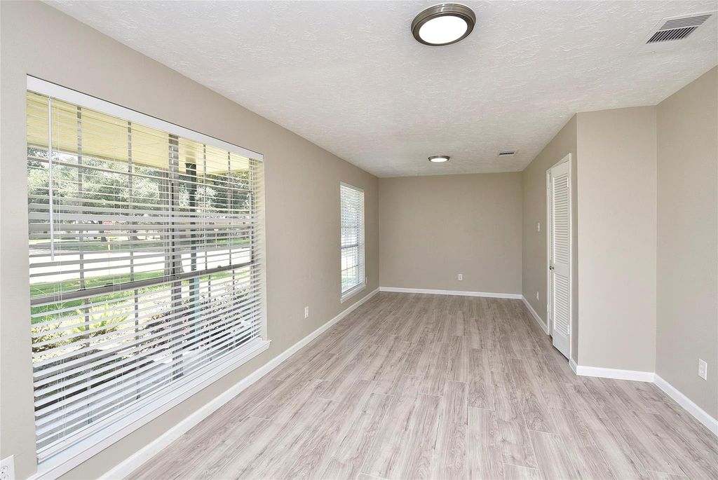 Spacious family home with kitchen and living area