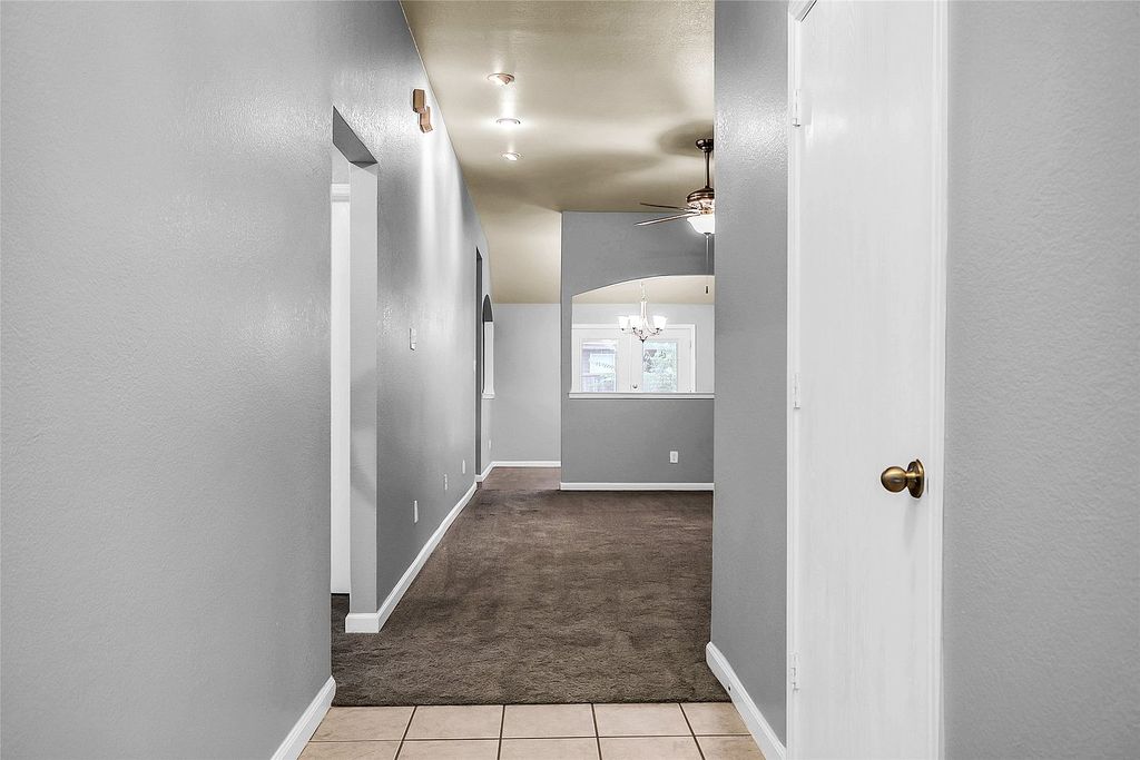 Spacious family home with kitchen and living area