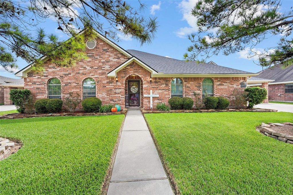 Spacious family home with kitchen and living area