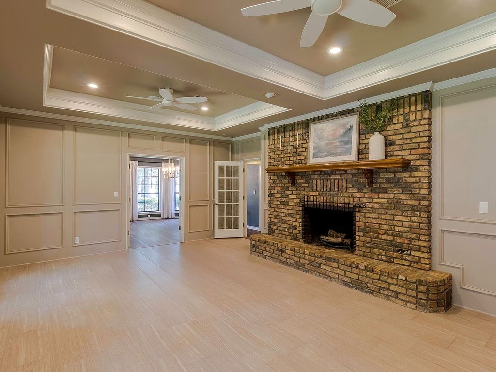 Spacious family home with kitchen and living area