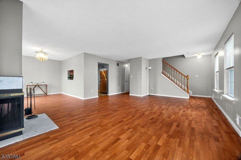 Spacious family home with kitchen and living area