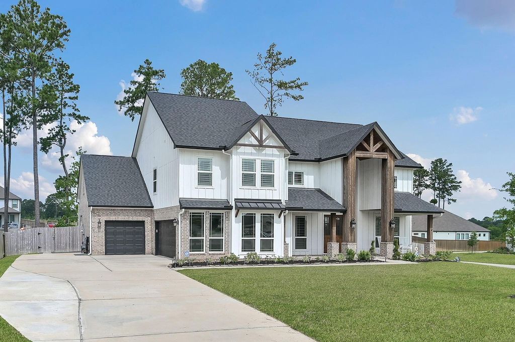 Spacious family home with kitchen and living area