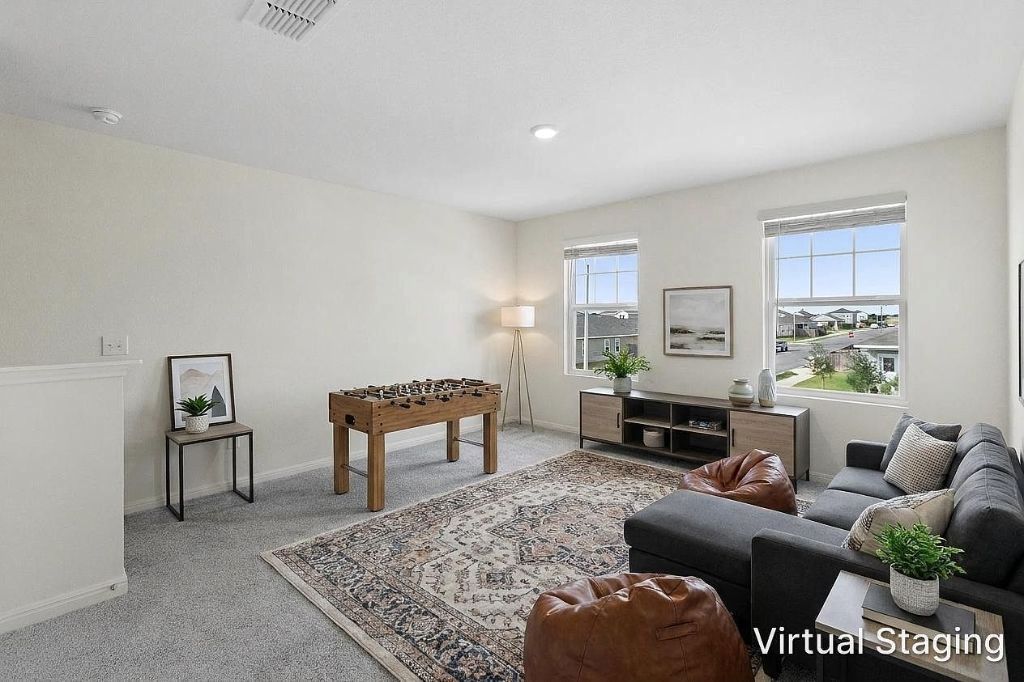 Spacious family home with kitchen and living area