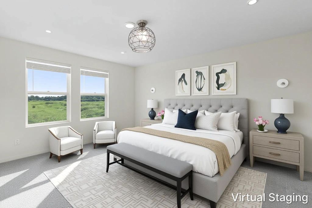 Home with bright interiors and well-maintained exterior