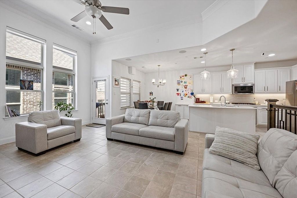 Home with bright interiors and well-maintained exterior