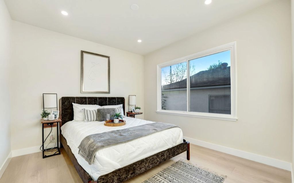 Spacious family home with kitchen and living area