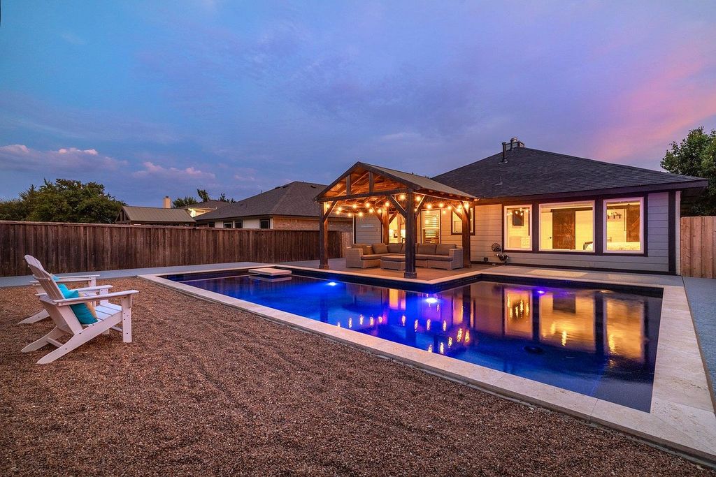 Modern property with spacious rooms and natural lighting