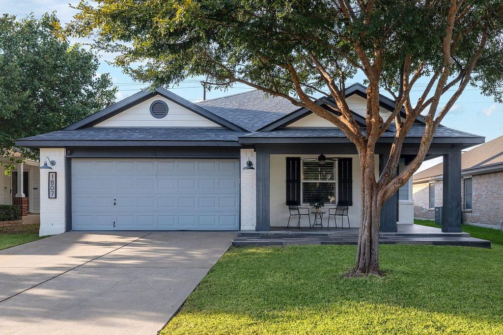 Spacious family home with kitchen and living area