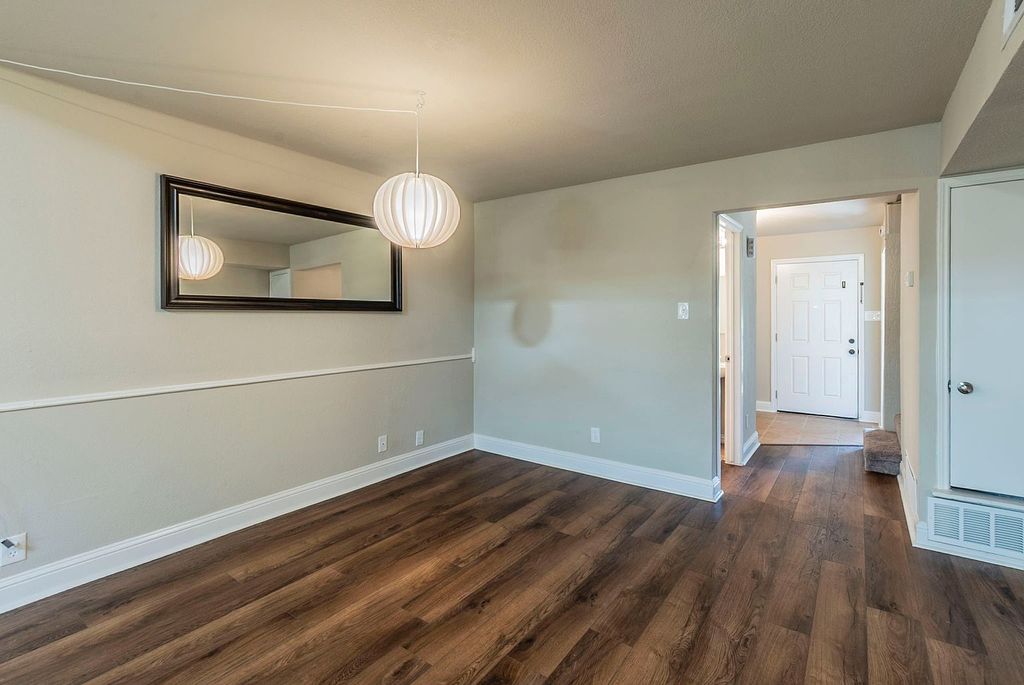 Spacious family home with kitchen and living area