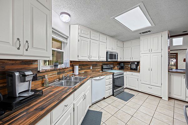 Spacious family home with kitchen and living area