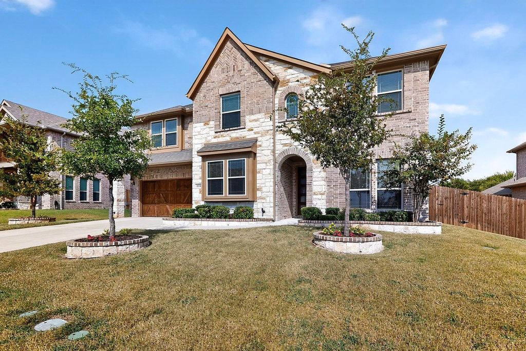 Spacious family home with kitchen and living area