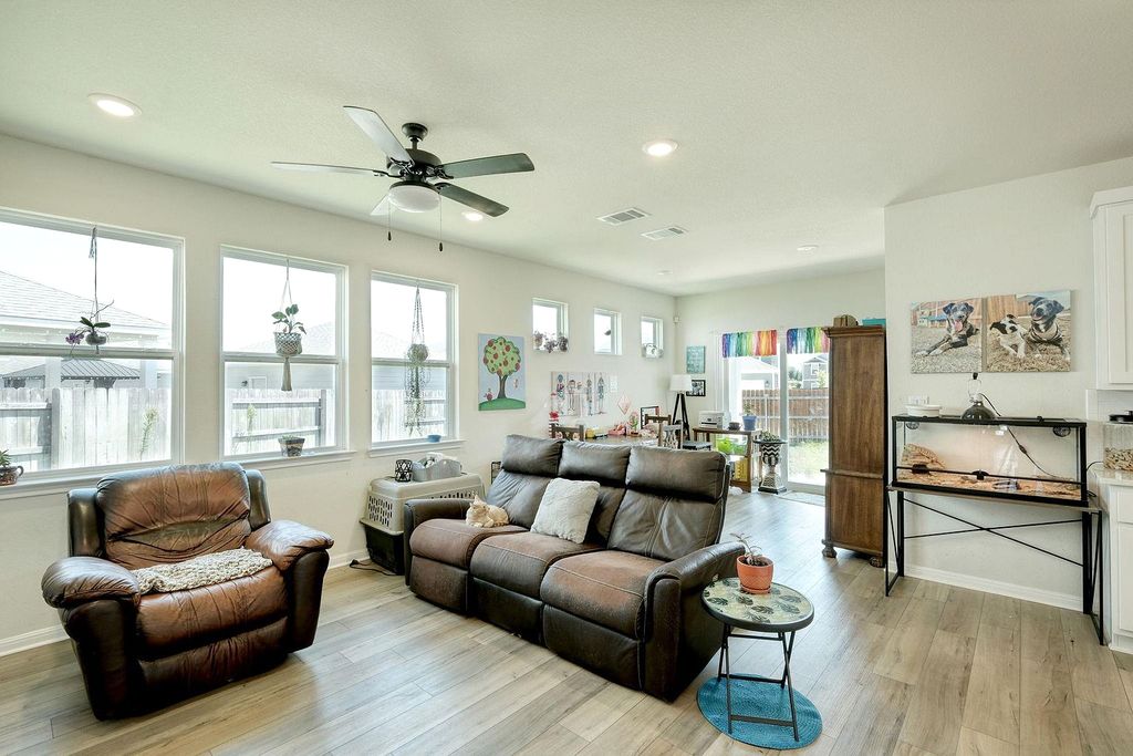Home with bright interiors and well-maintained exterior