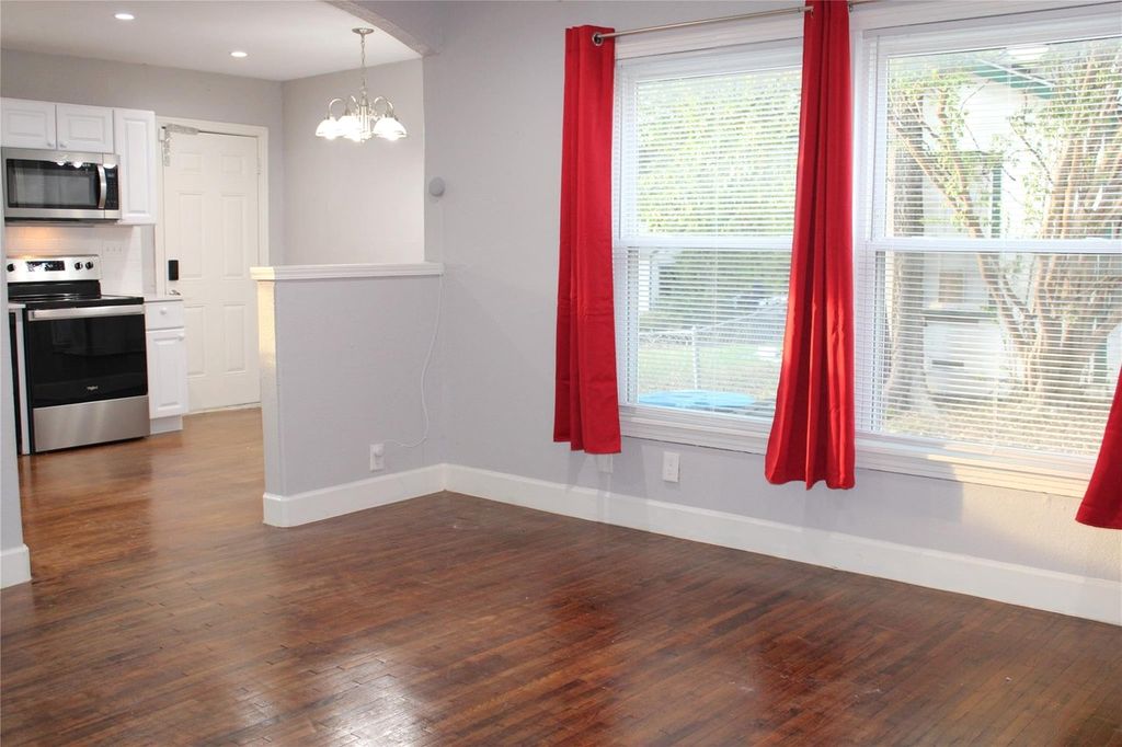 Spacious family home with kitchen and living area