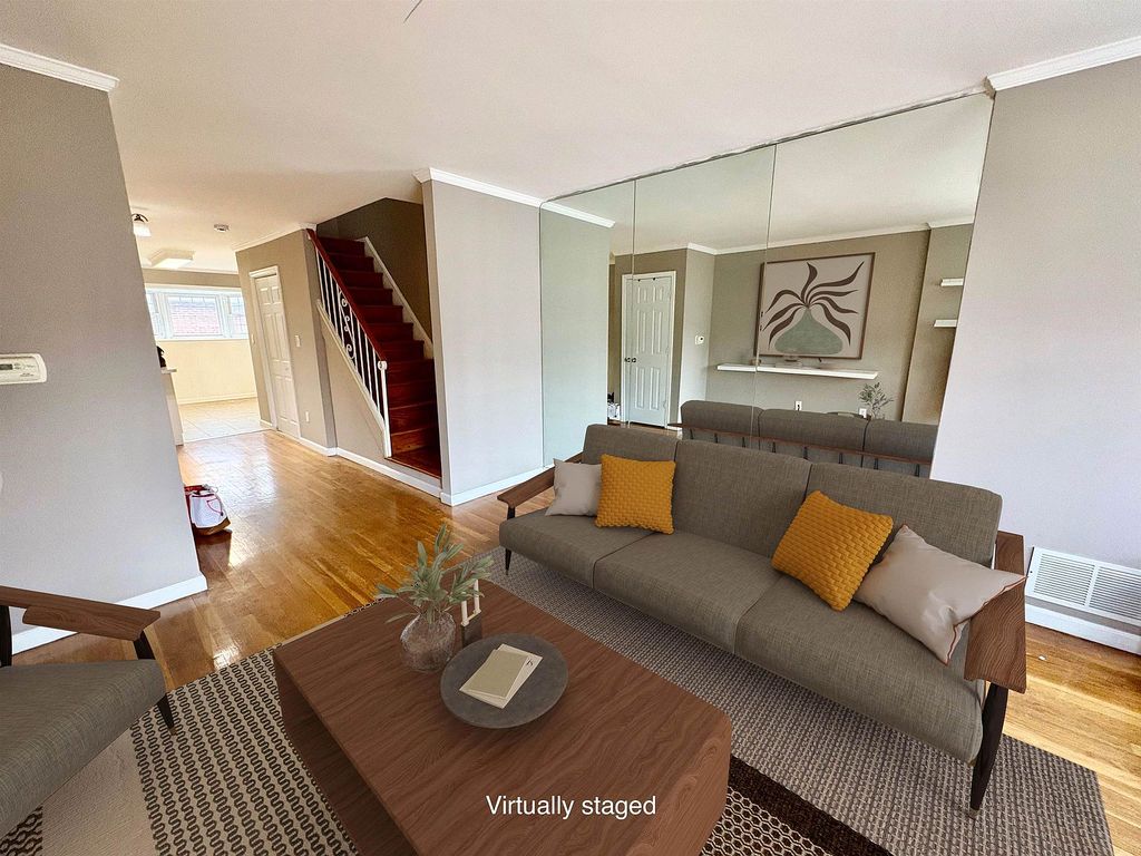 Spacious family home with kitchen and living area