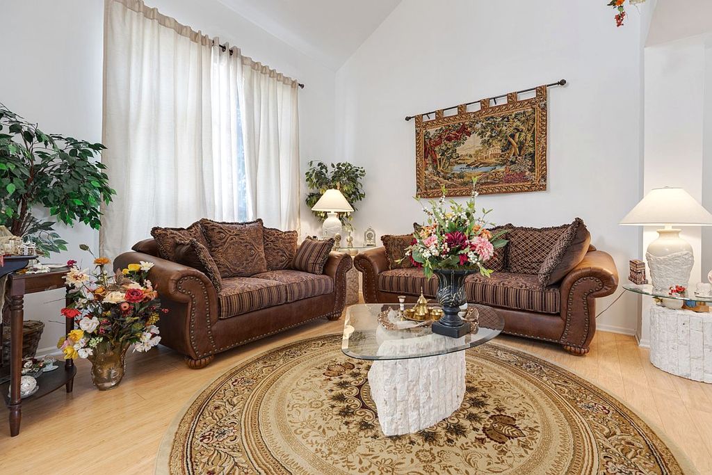 Spacious family home with kitchen and living area