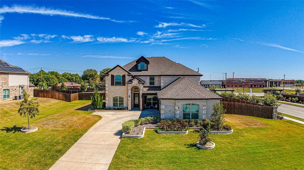 Spacious family home with kitchen and living area