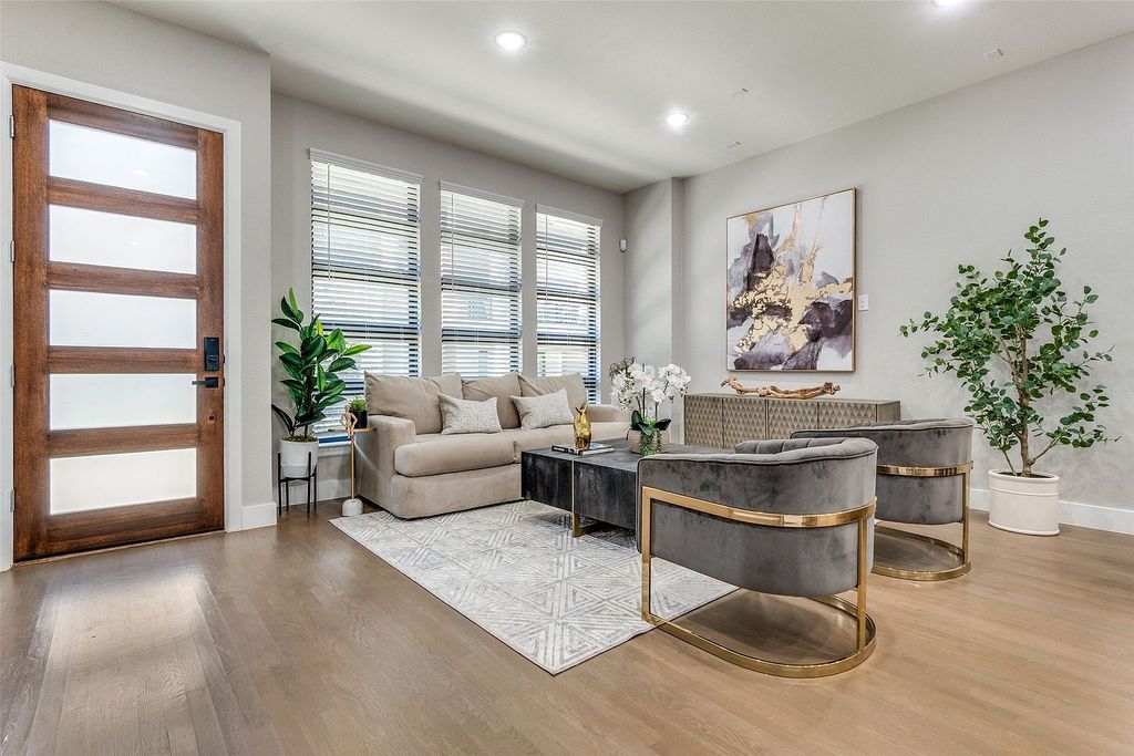 Spacious family home with kitchen and living area
