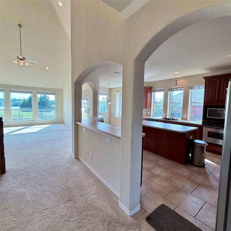 Home with bright interiors and well-maintained exterior
