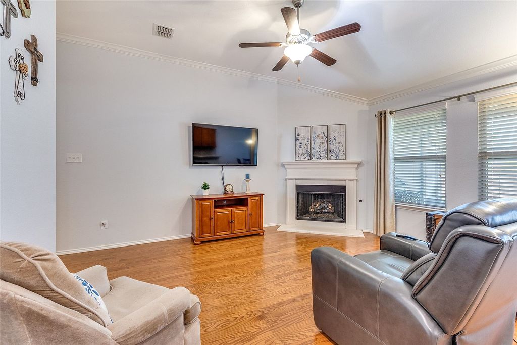 Home with bright interiors and well-maintained exterior
