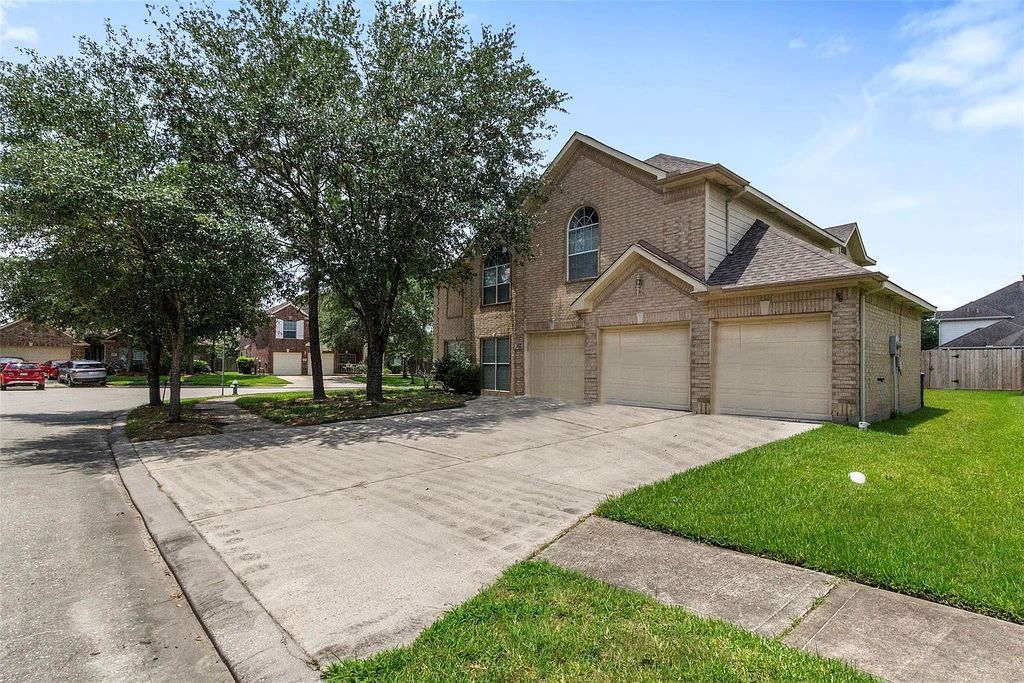 Spacious family home with kitchen and living area