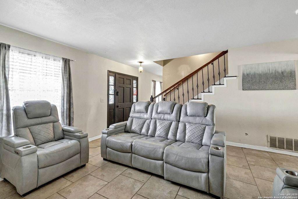 Home with bright interiors and well-maintained exterior